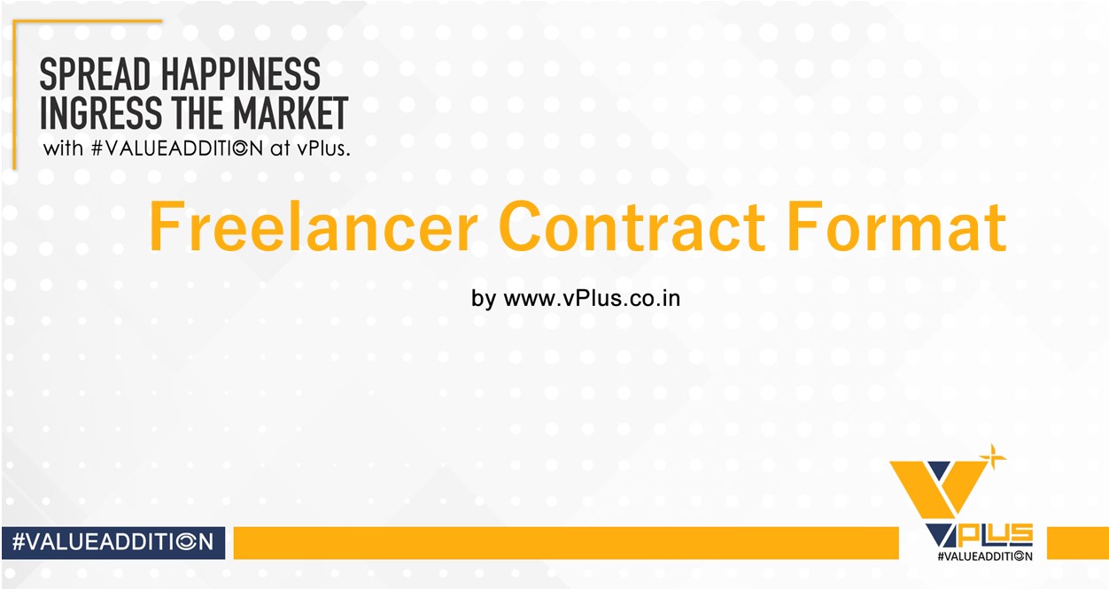 vPlus. | Freelancer Contract 