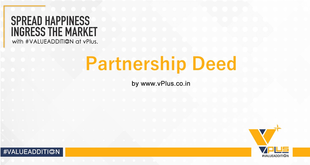 vPlus. | Partnership Deed 